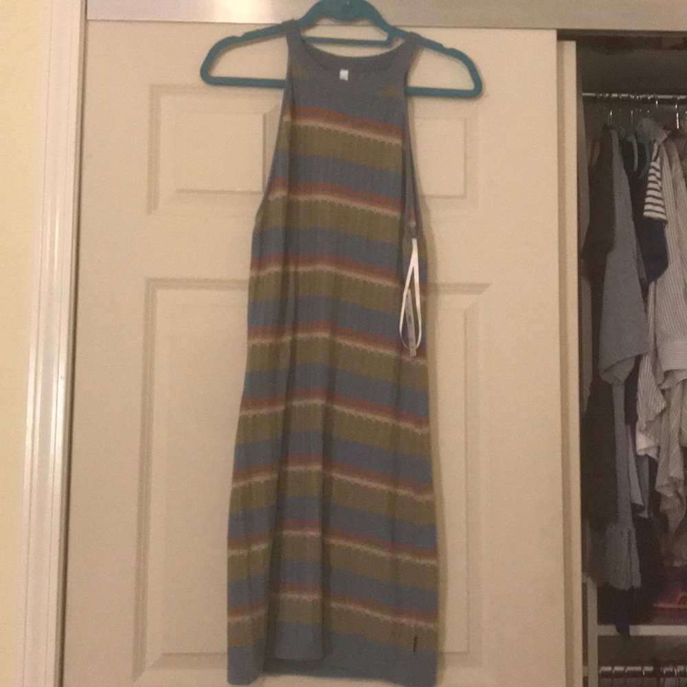 RVCA knit body con dress